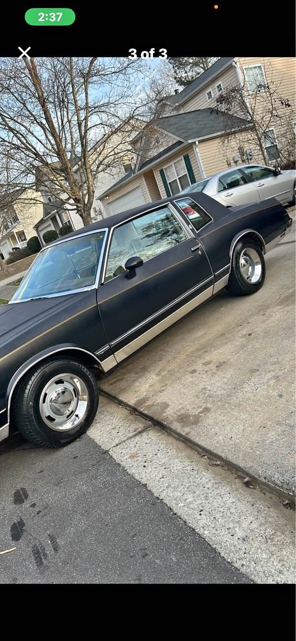 1985 Chevrolet Monte Carlo - LS Coupe 2D
