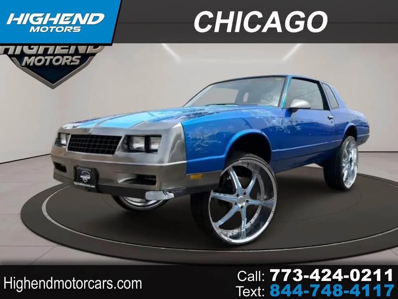 1986 Chevrolet Monte Carlo - SS Coupe 2D
