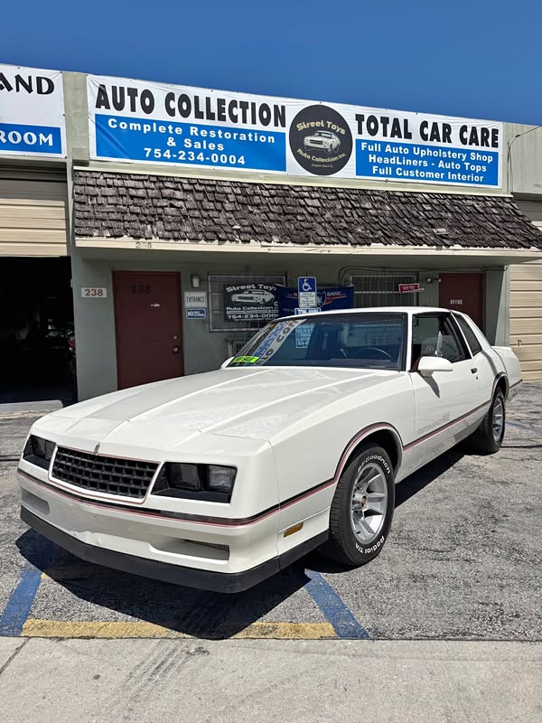 1986 Chevrolet Monte Carlo SS Coupe 2D
