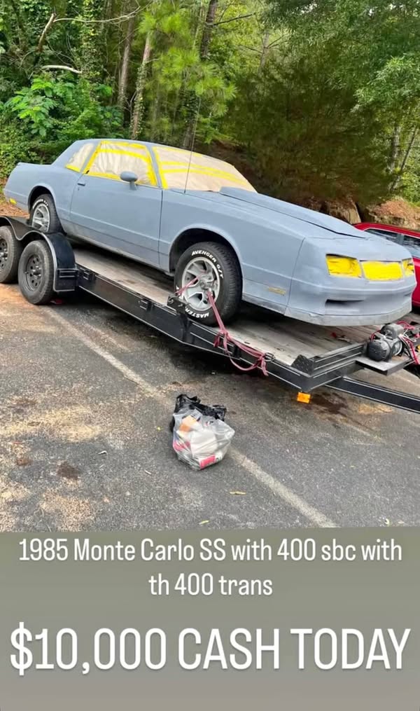 1985 Chevrolet Monte Carlo - SS Coupe 2D