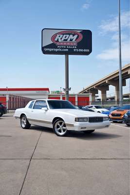 1986 Chevrolet Monte Carlo - LT Coupe 2D