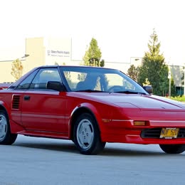 1987 Toyota MR2 Coupe 2D