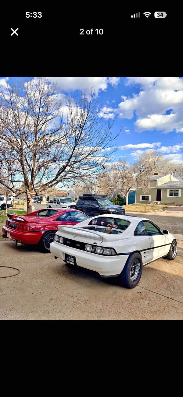 1992 Toyota MR2 - Turbo Coupe 2D
