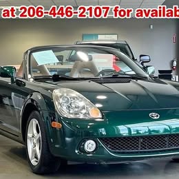 2003 Toyota mr2 spyder convertible