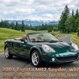 2003 Toyota MR2 Spyder 2D Convertible