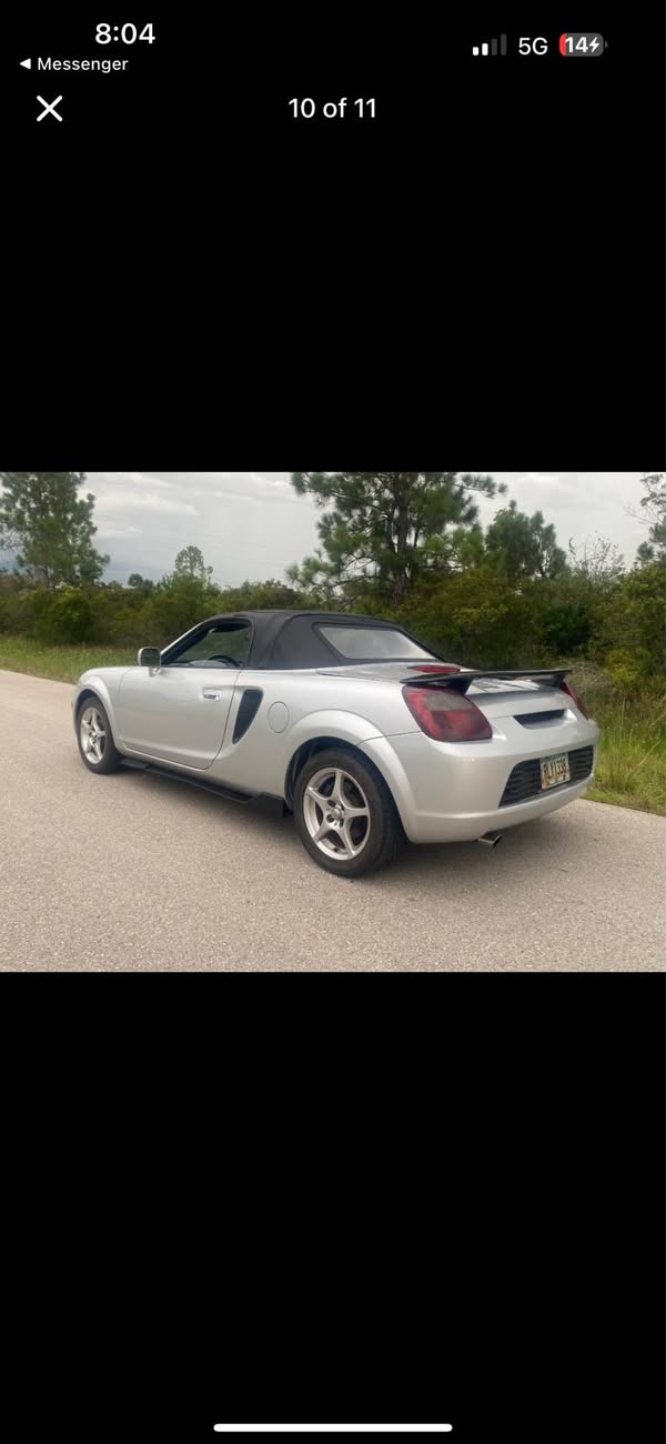2001 Toyota MR2 - Spyder Convertible 2D