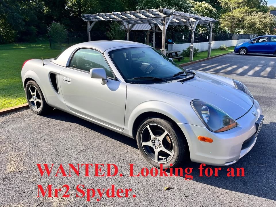 2000 Toyota MR2 Spyder Convertible 2D