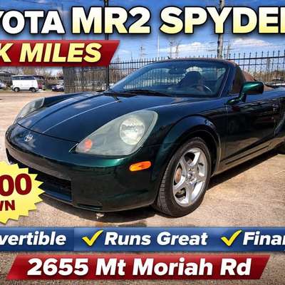 2004 Toyota MR2 - Spyder Convertible 2D