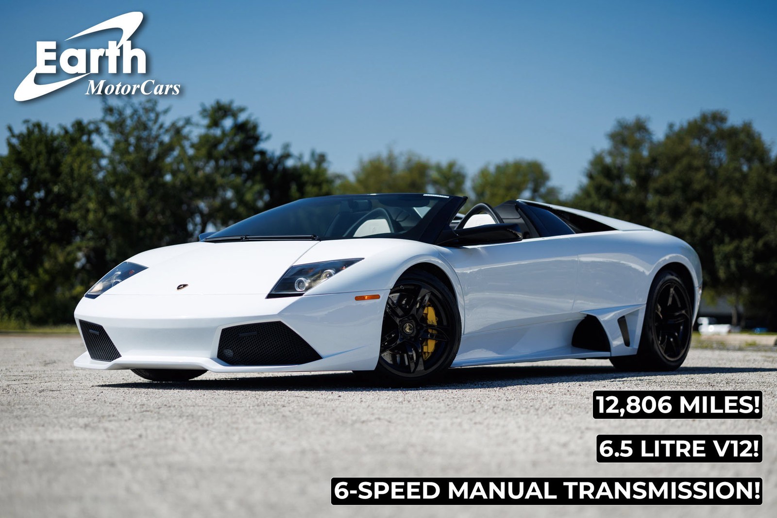 2008 Lamborghini Murcielago LP640 ROADSTER - 6 SPEED MANUAL