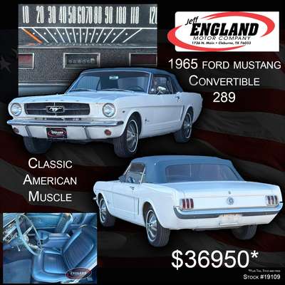 1965 Ford mustang convertible