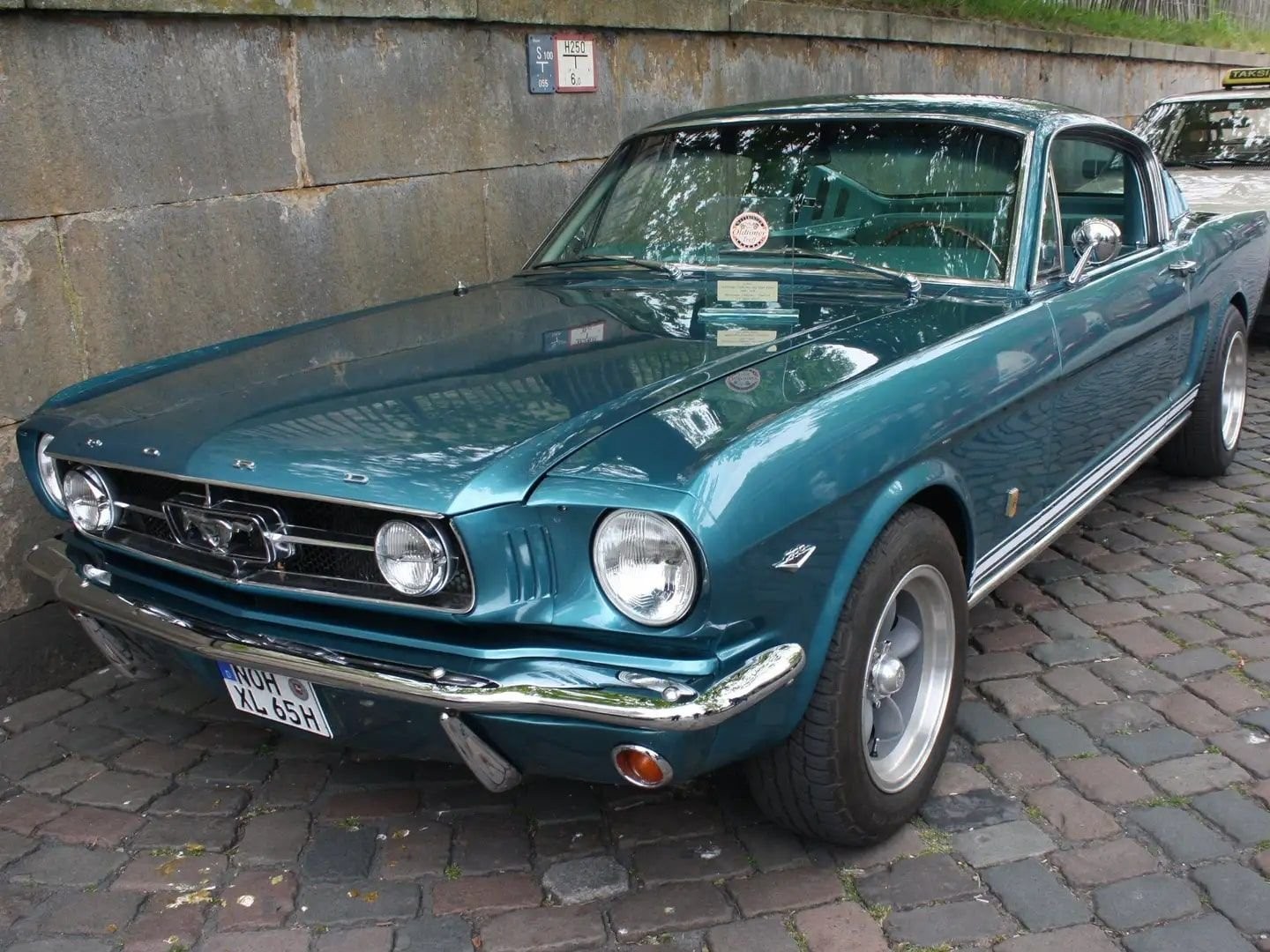 1965 Ford Mustang GT Fastback 63,940, Wood Steering Wheel,...