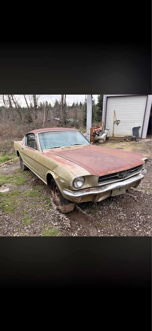1965 Ford fastback mustang - C code 289