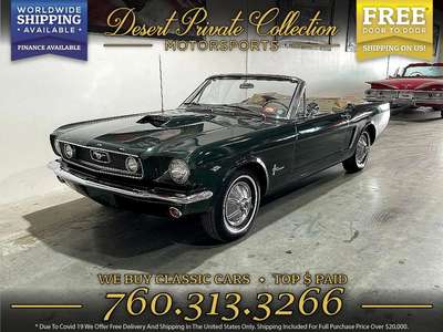 1965 Ford Mustang Power Top Power Steering
