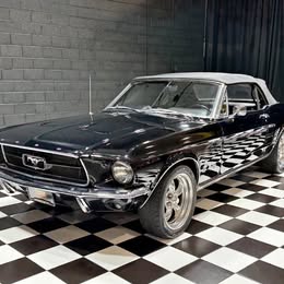 1967 Ford Mustang MINT - BLACK ON BLACK CONVERTIBLE FUN!