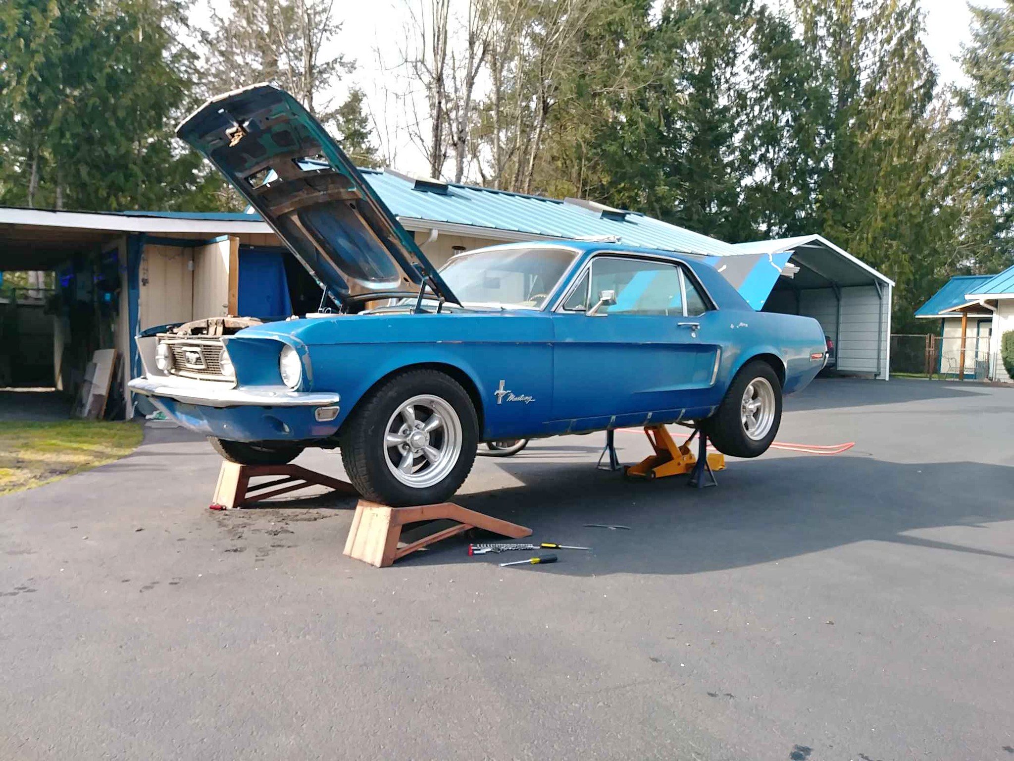 1968 Ford Mustang - Coupe 2D