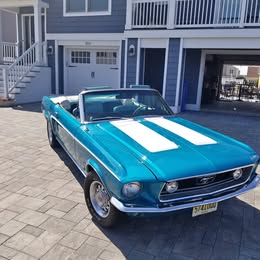 1968 Ford Mustang GT Deluxe Convertible 2D