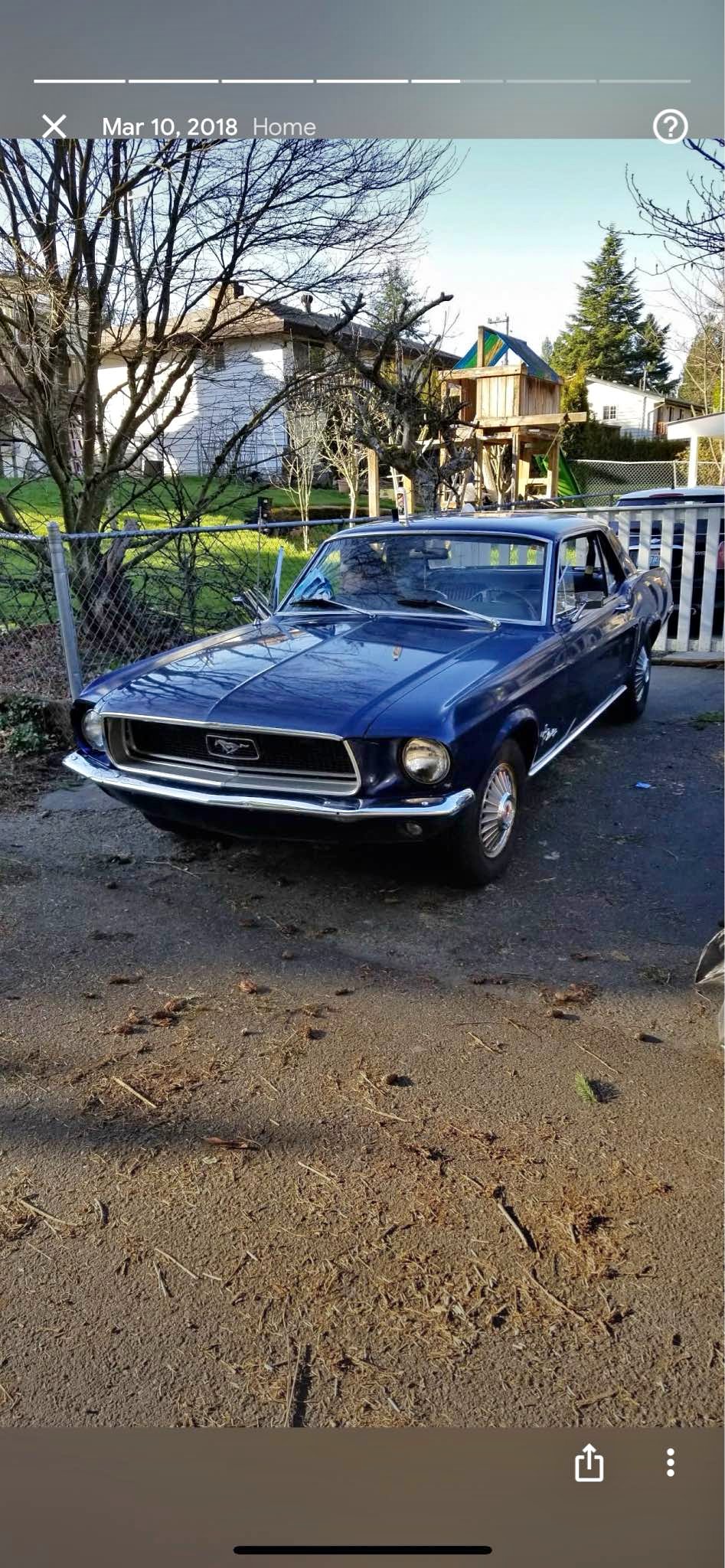 1968 Ford Mustang - 68