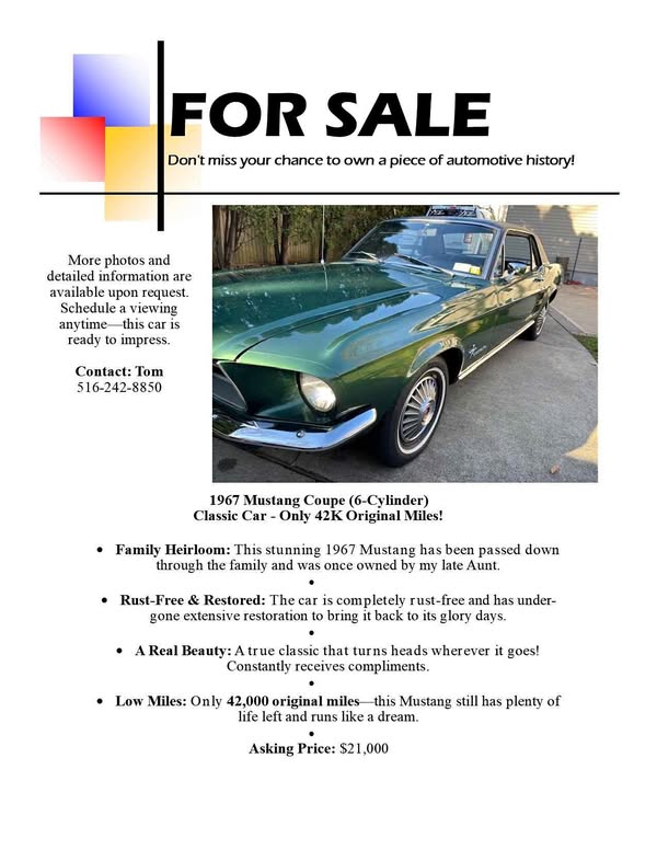 1967 Ford Mustang