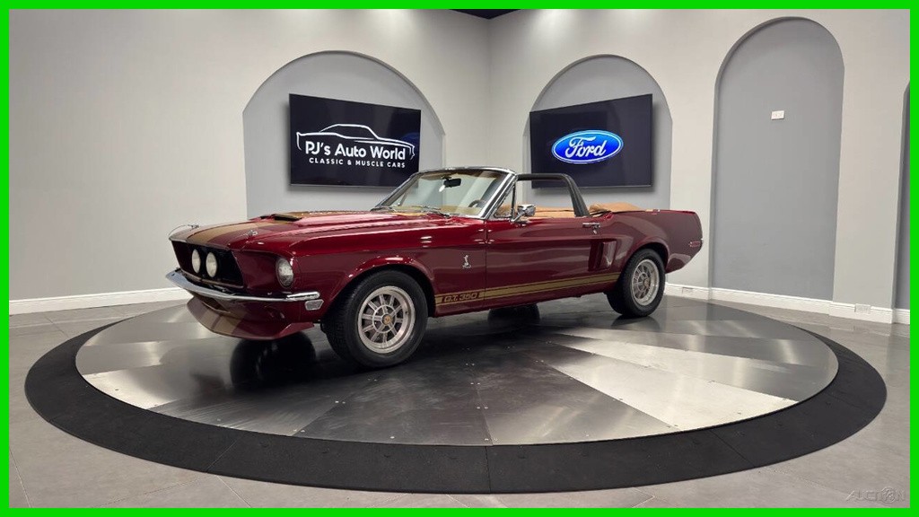 1968 Ford Mustang 289 V8, Tremec 5-Speed, Cold A/C!