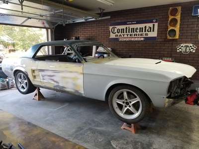 1967 Ford mustang coupe restomod