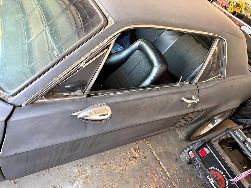 1967 Ford Mustang Coupe Restoration Project \u2013 Massive Parts Collection