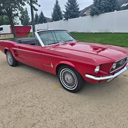 1967 Ford mustang convertible
