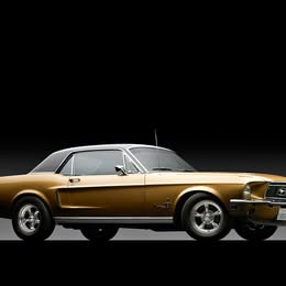 1968 Ford Mustang - Coupe 2D