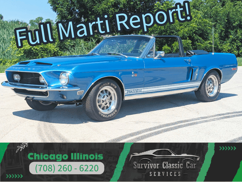 1968 Ford Mustang GT500KR Convertible