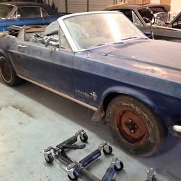 1967 Ford Mustang Convertible 2D