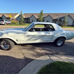 1967 Ford Mustang- matching numbers