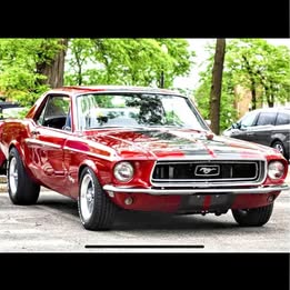 1968 ford mustang