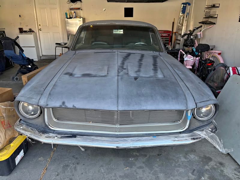 1967 Ford Mustang Coupe Restoration Project \u2013 Massive Parts Collection