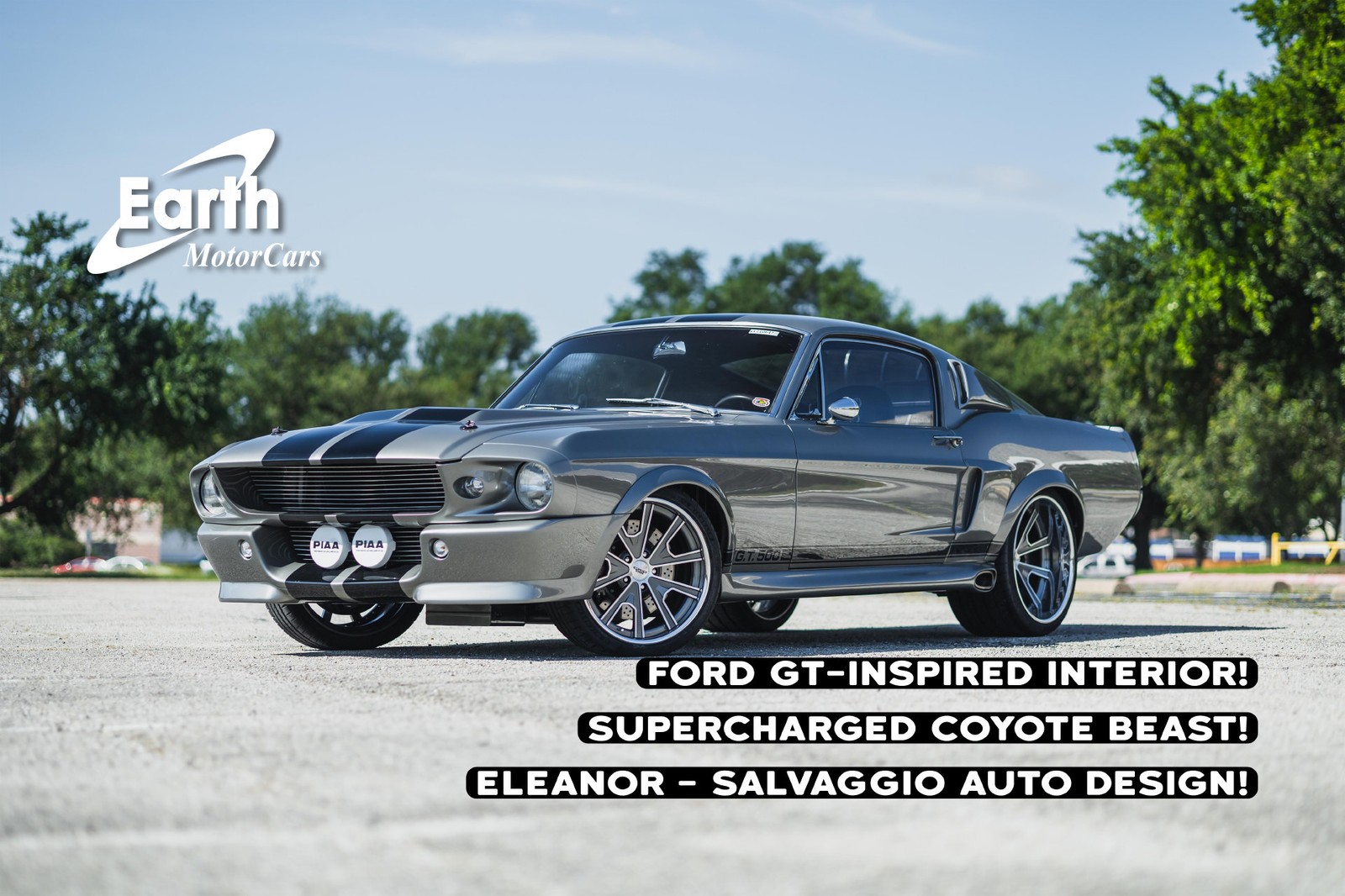 1967 Ford Mustang ELEANOR 5.0 Supercharged Restomod!