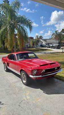 1968 Ford Mustang - Shelby GT500KR Cobra Coupe 2D