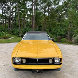 1973 Ford mustang convertible