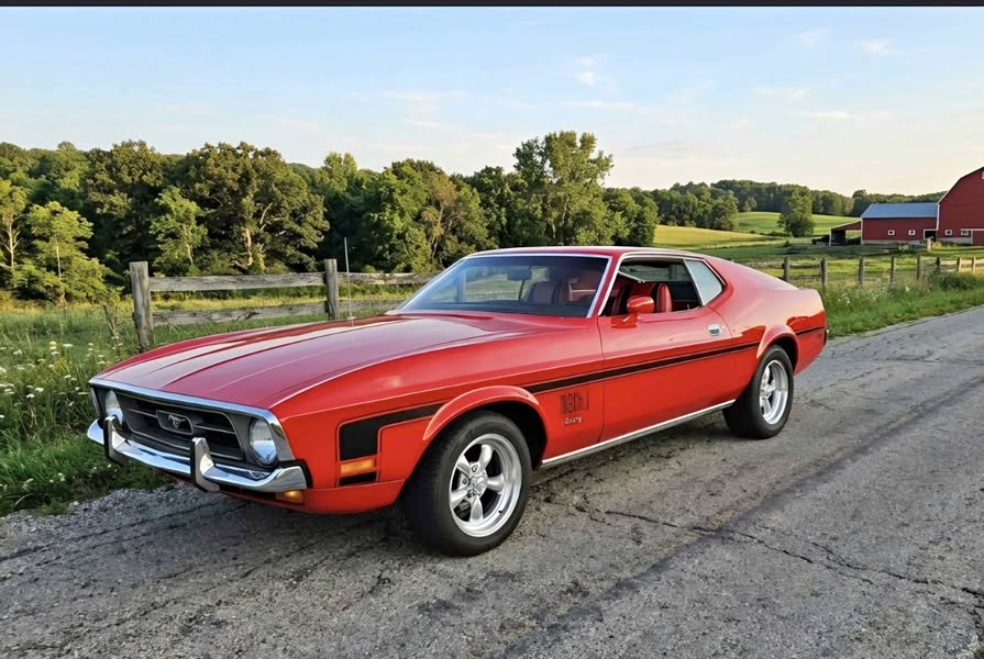 1972 Ford Mustang Fastback 351C - Sports roof