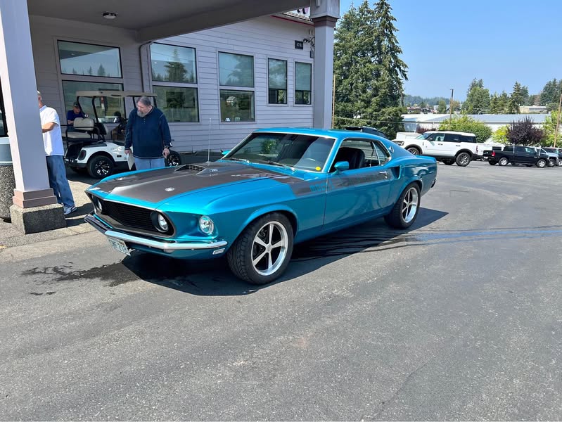 1969 Ford Mustang Mach 1 restomod
