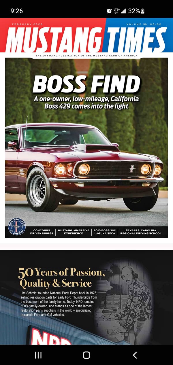 1969 Ford Mustang - Boss 429
