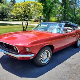 1969 Ford mustang convertible