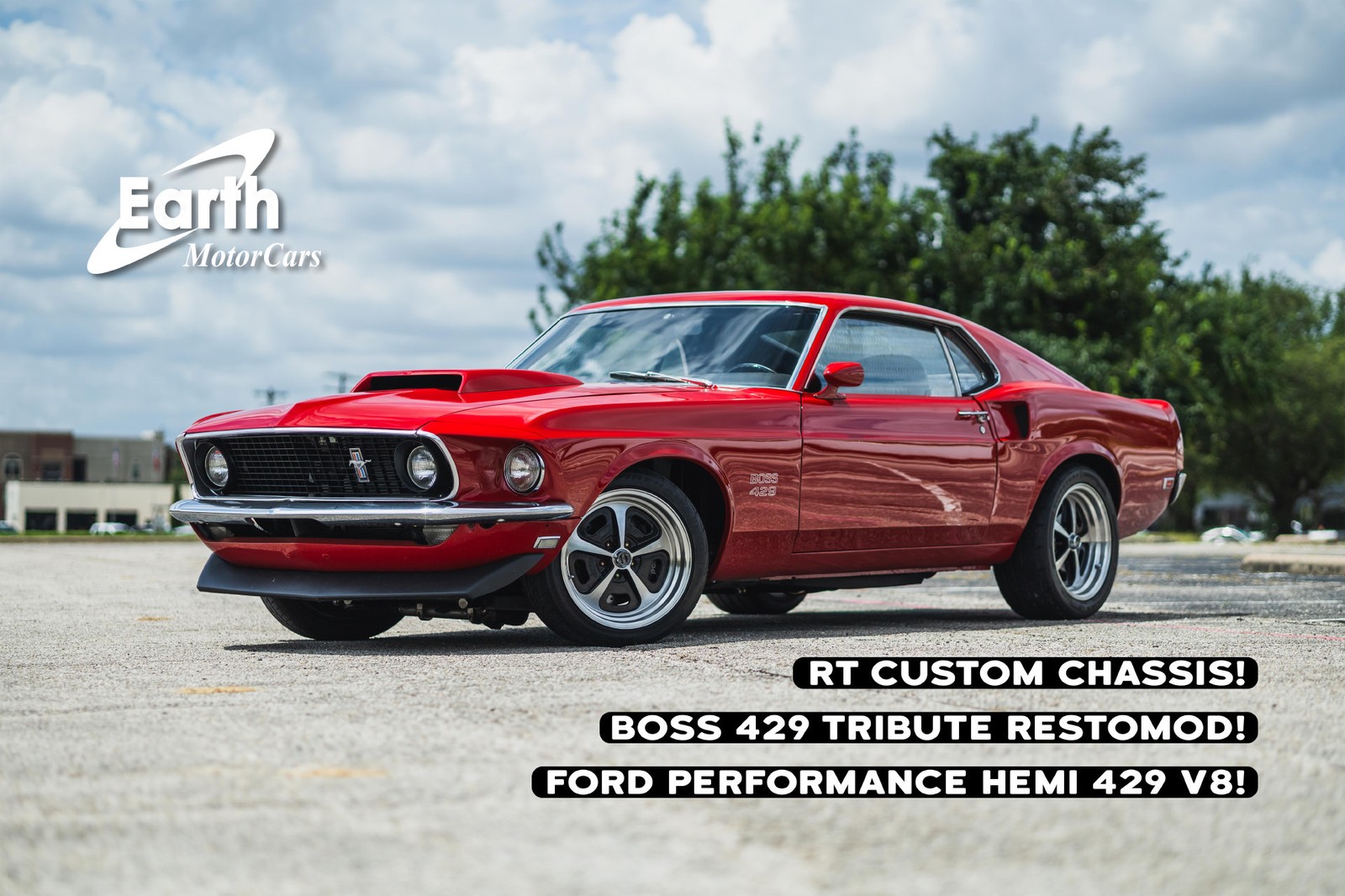 1969 Ford Mustang Boss 429 Hemi Custom Chassis RESTOMOD