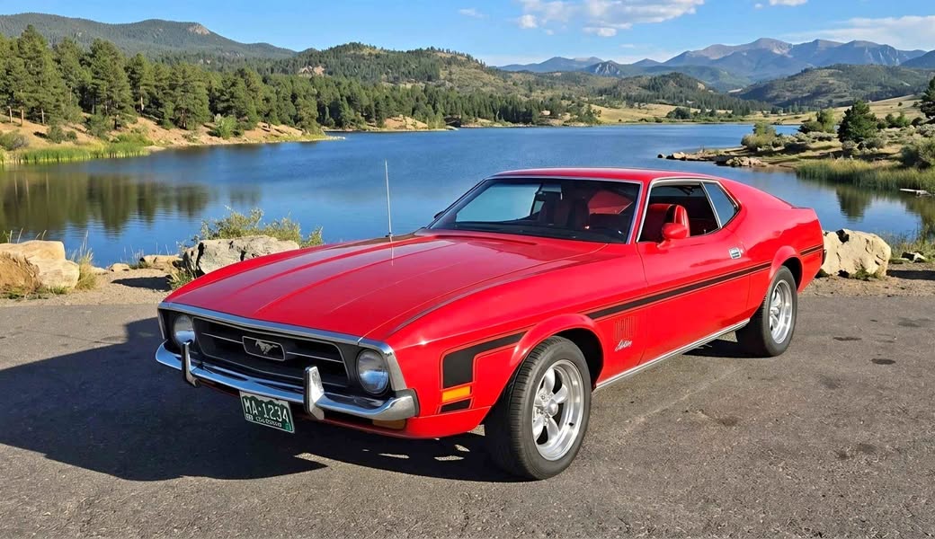 1972 Ford Mustang Fastback 351C - Sports roof