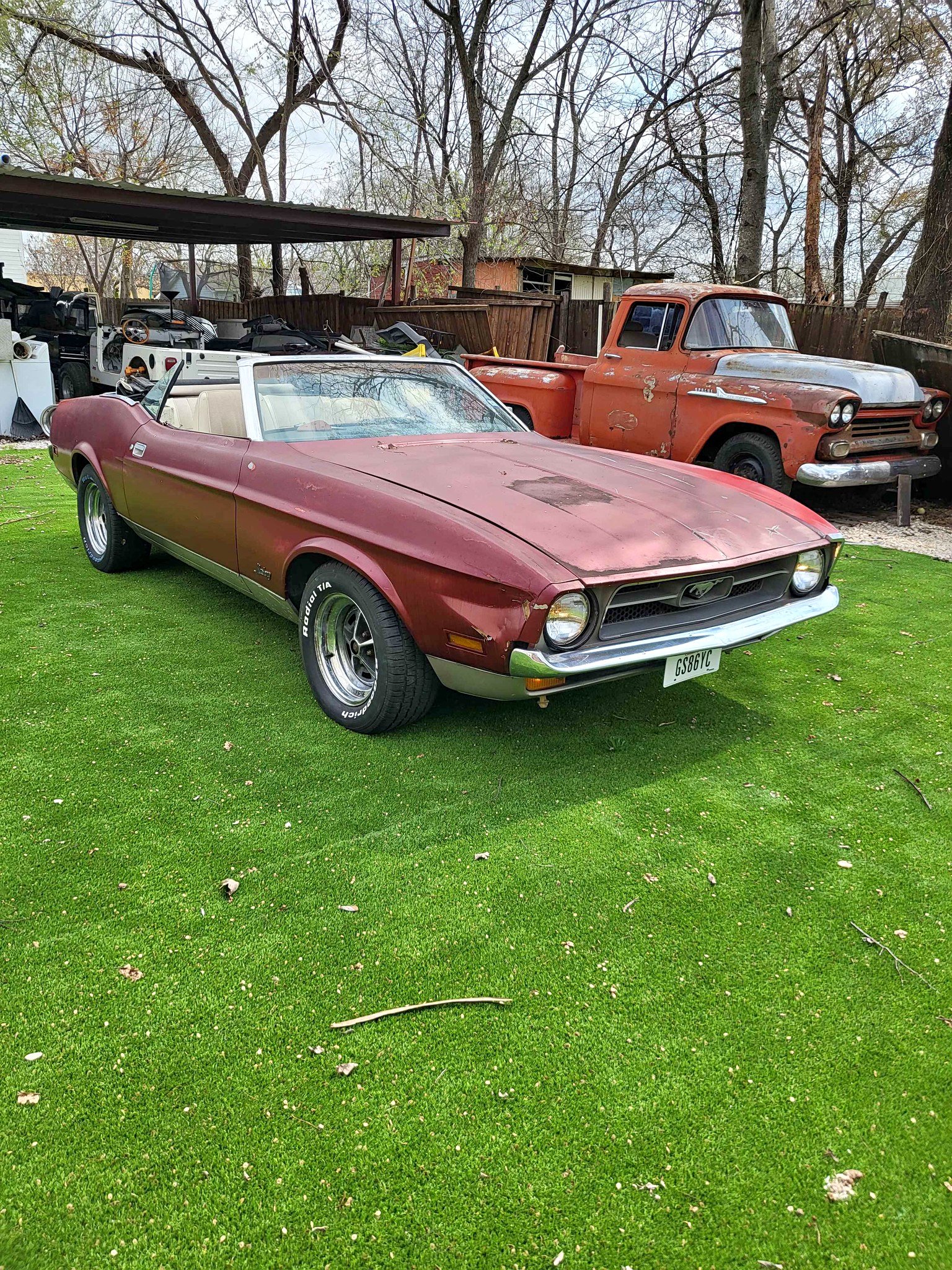 1972 Ford Mustang - Convertible 2D
