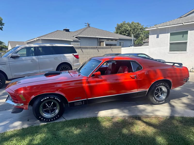 1970 Ford Mustang - Mach 1 CALYPSO CORAL