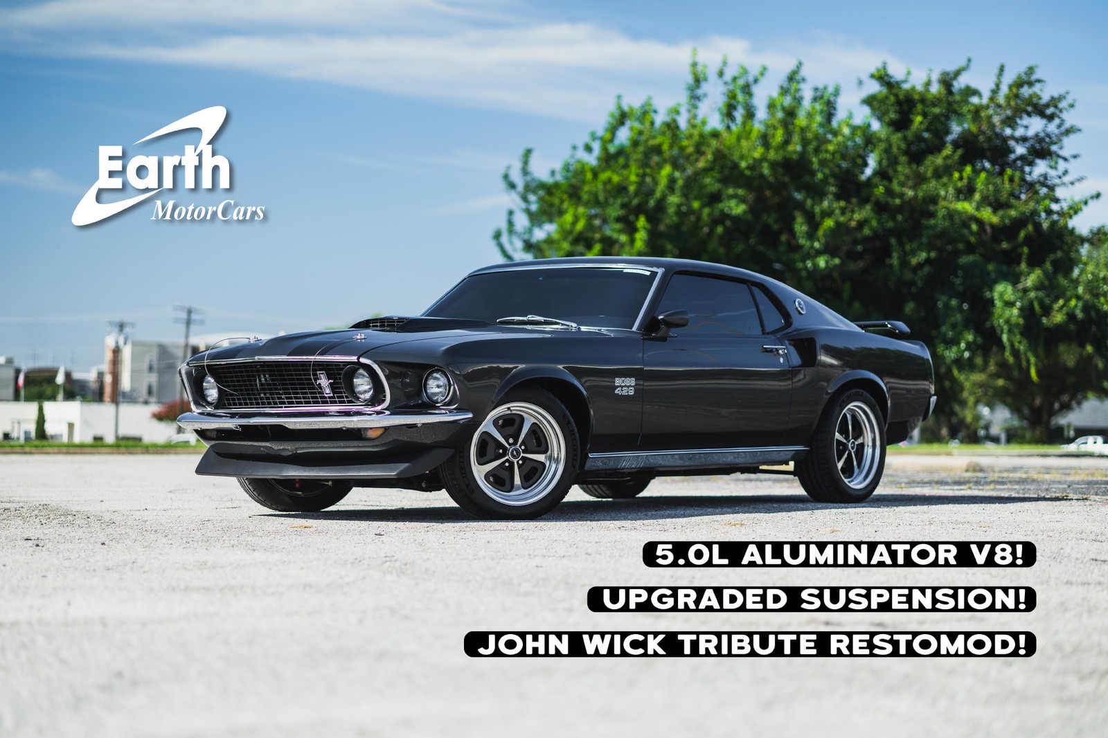 1969 Ford Mustang 5.0L HITMAN John Wick ReCreation