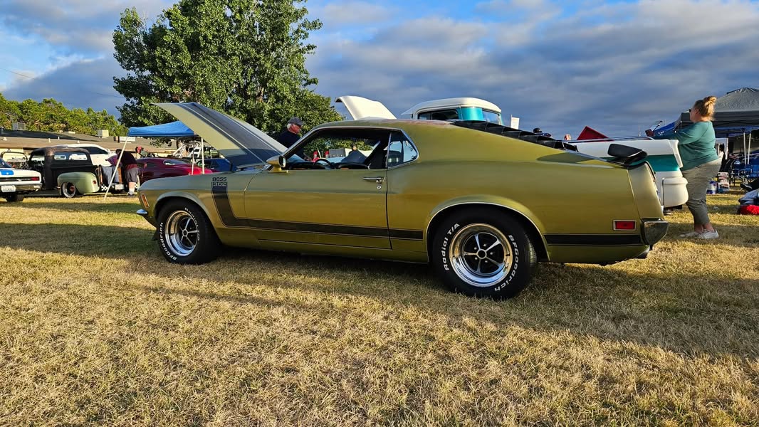 1970 Ford mustang boss 302 original survivor \u2013 1 of 1 marti report \u2013 numbers matching