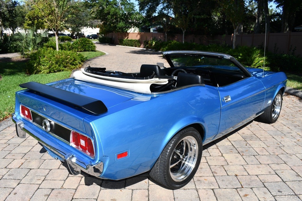 1973 Ford Mustang Convertible 4Speed 351 V8 Ram Air Hood...