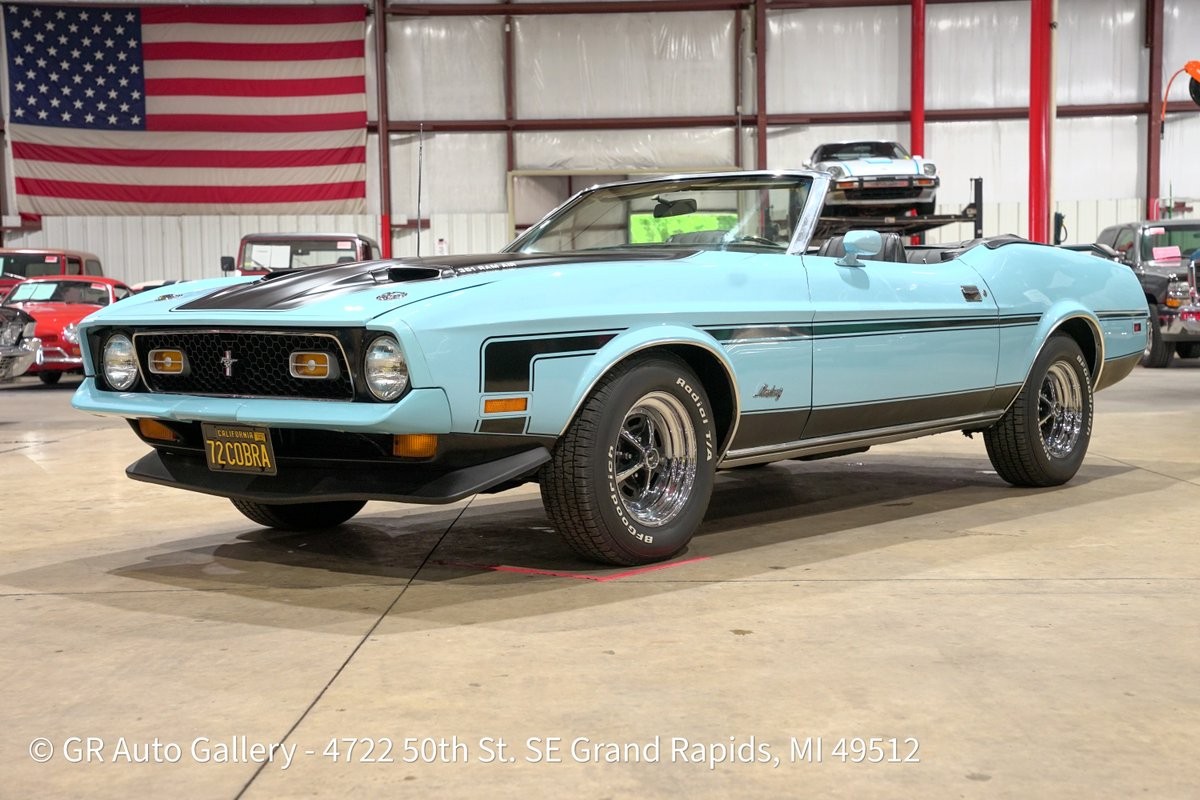 1972 Ford Mustang 351 Cobra Jet Convertible
