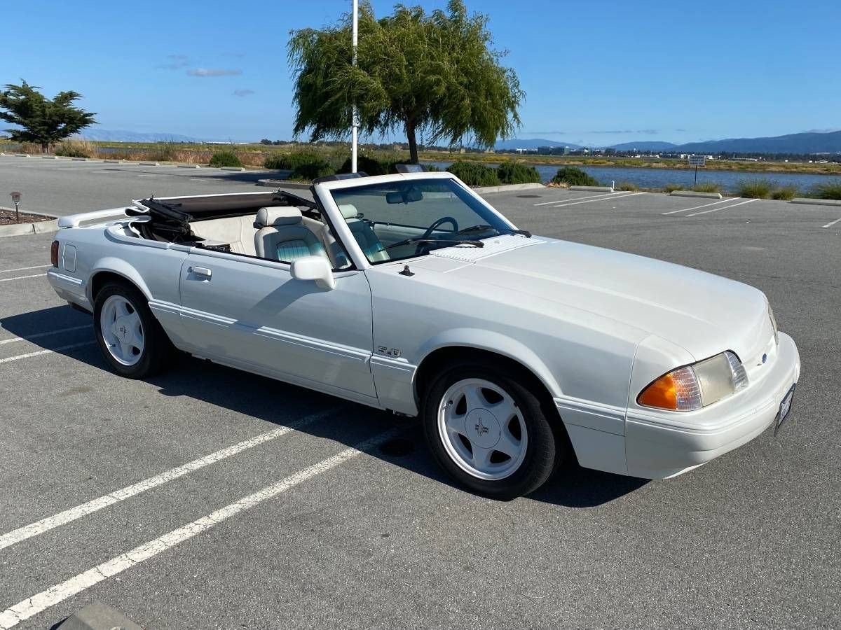 1993 Ford Mustang LX 5.0 Limited Edition Triple White, 5.0L...