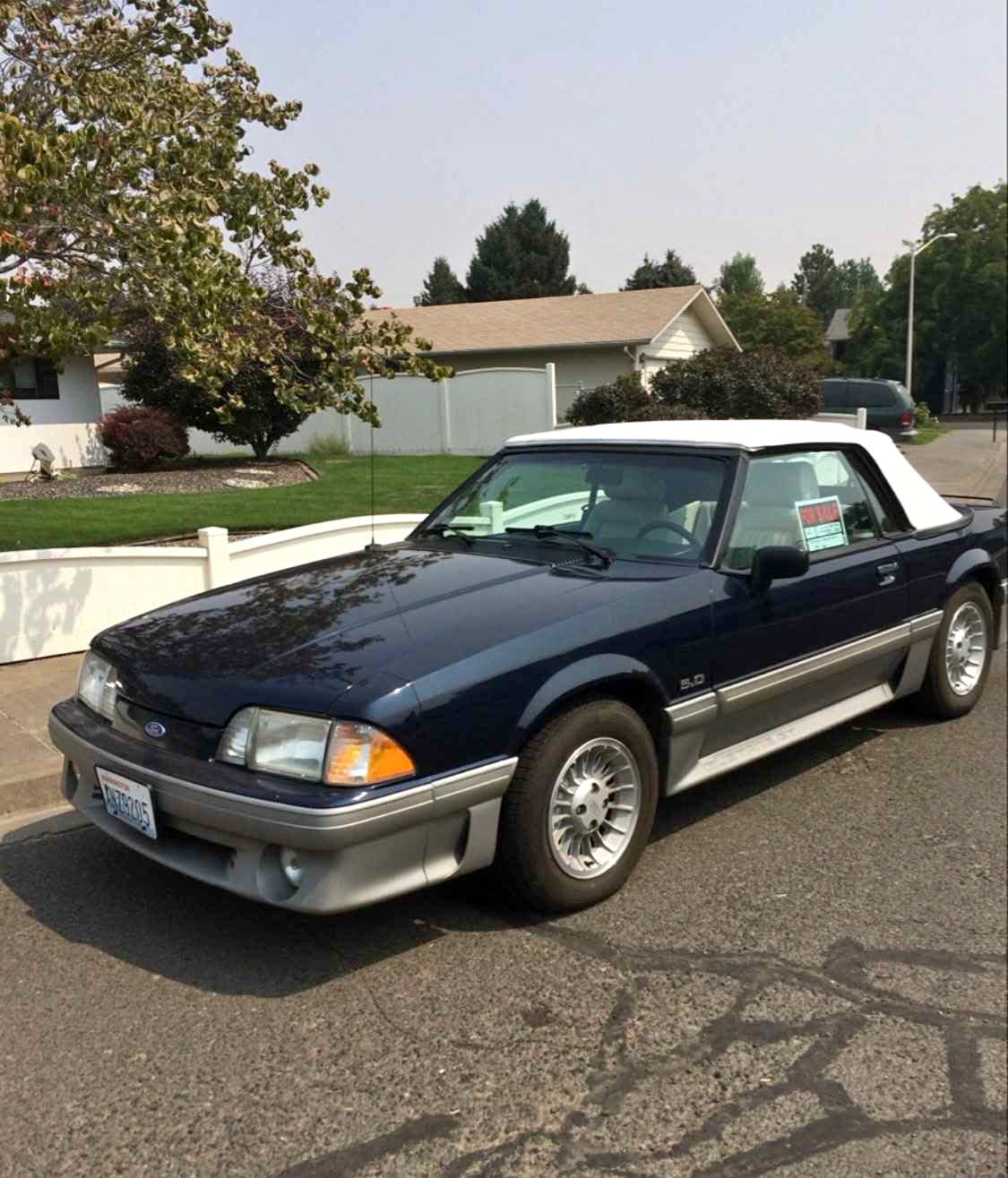 1989 Ford Mustang - GT Convertible 2D