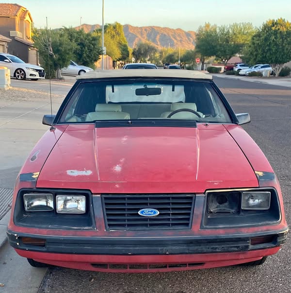1983 Ford Mustang - LX Convertible 2D